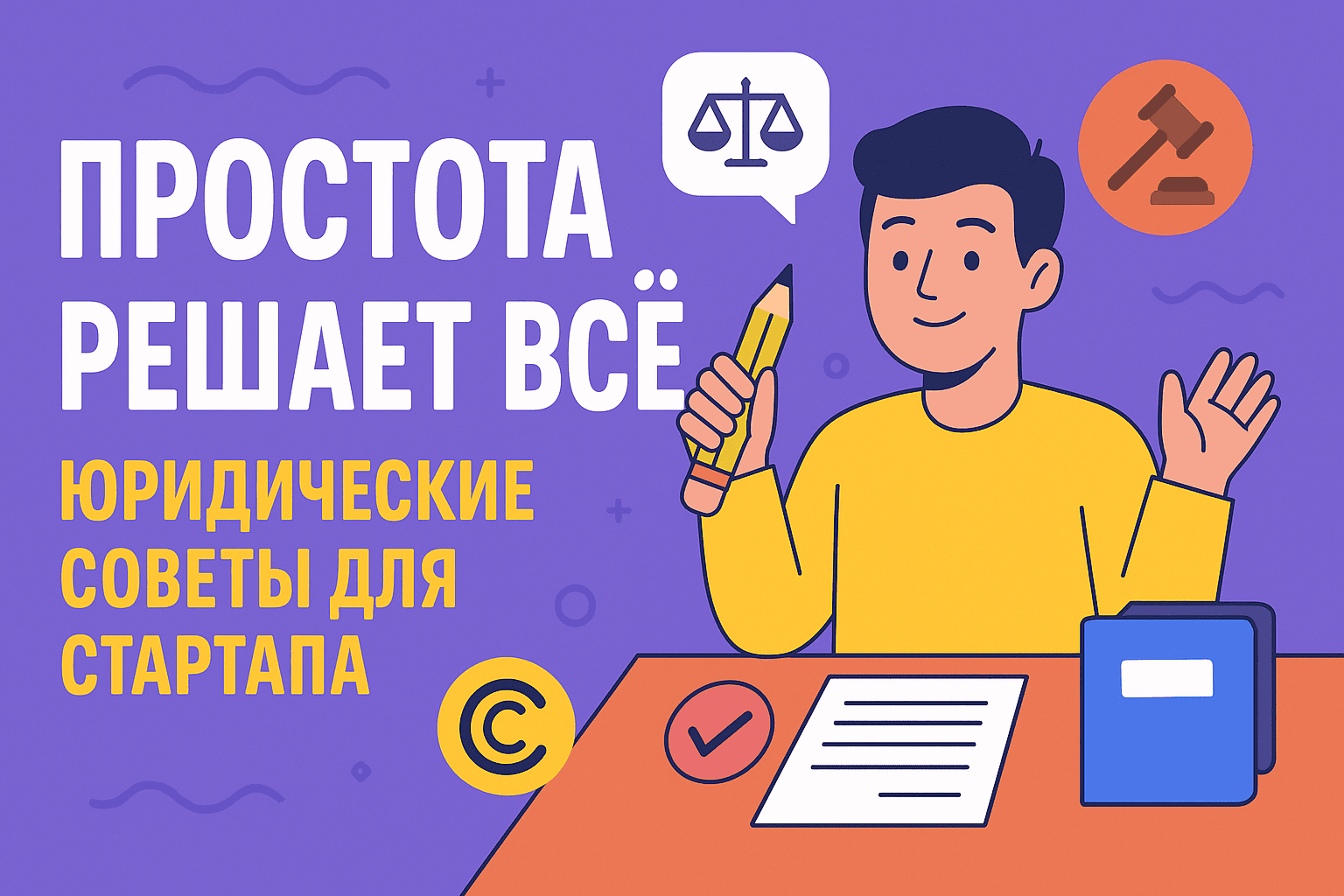 Простота решает всё: юридические советы для стартапа без головной боли