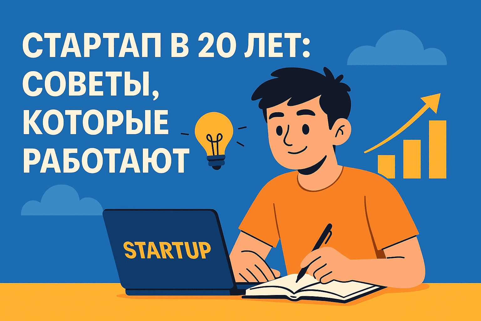 Как запустить стартап в 20 лет и не прогореть: советы, которые работают