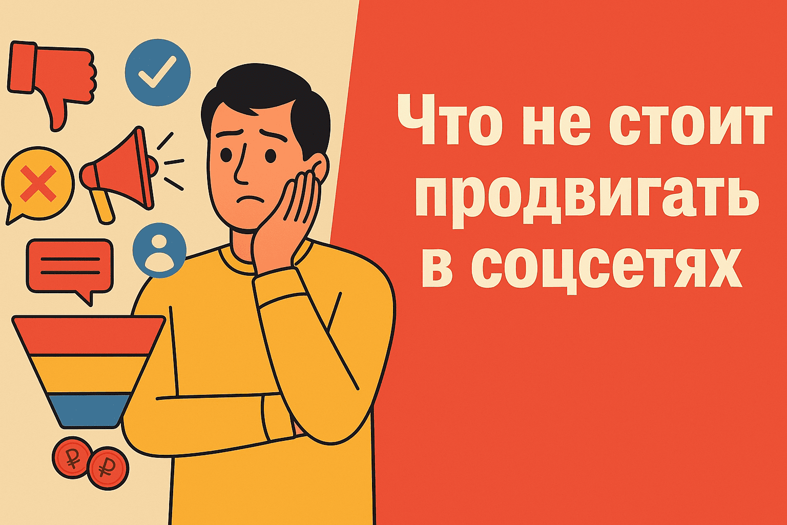 Что не стоит продвигать в соцсетях: ошибки, которые могут стоить репутации