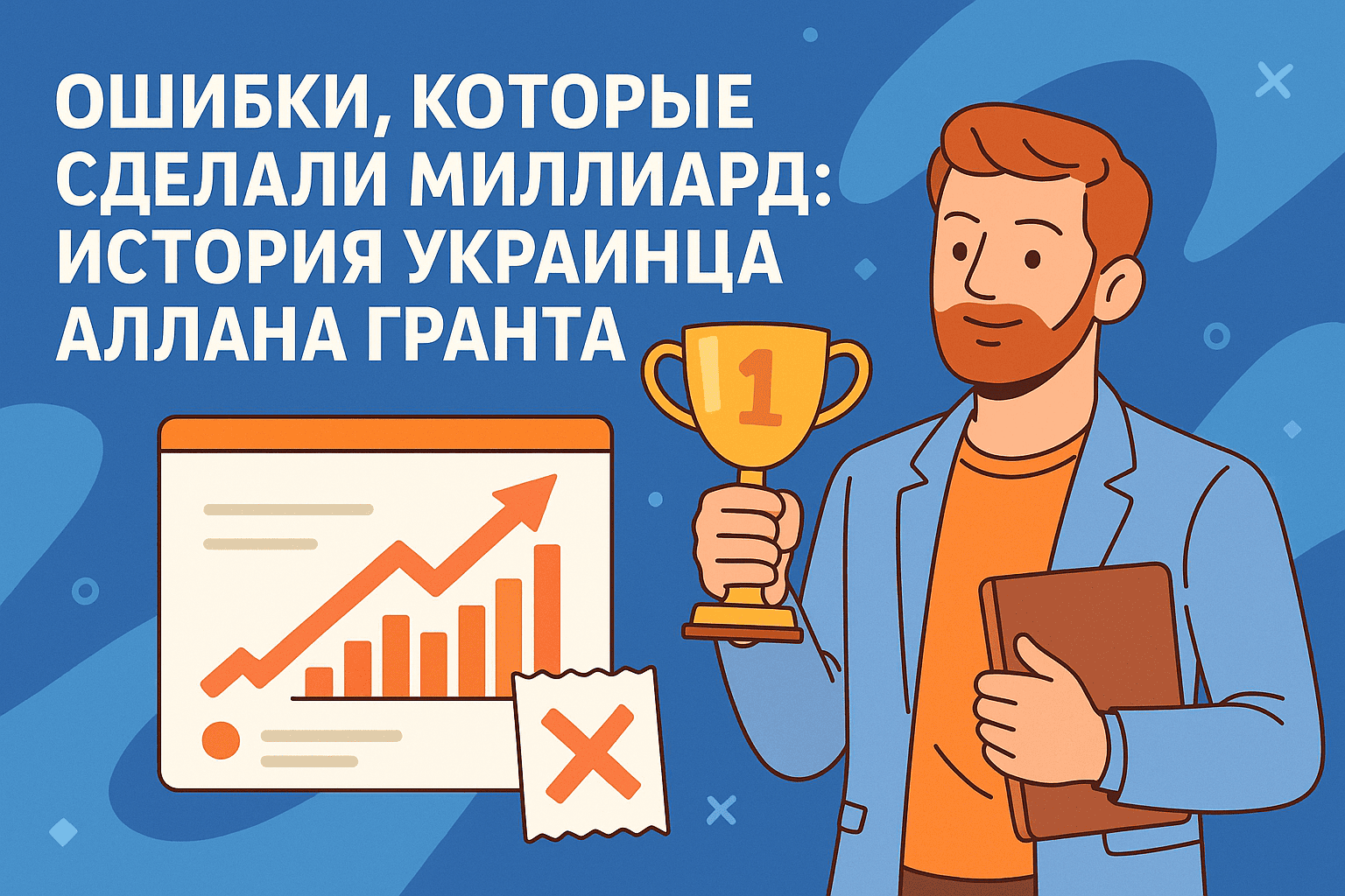 Ошибки, которые сделали миллиард: история украинца Аллана Гранта