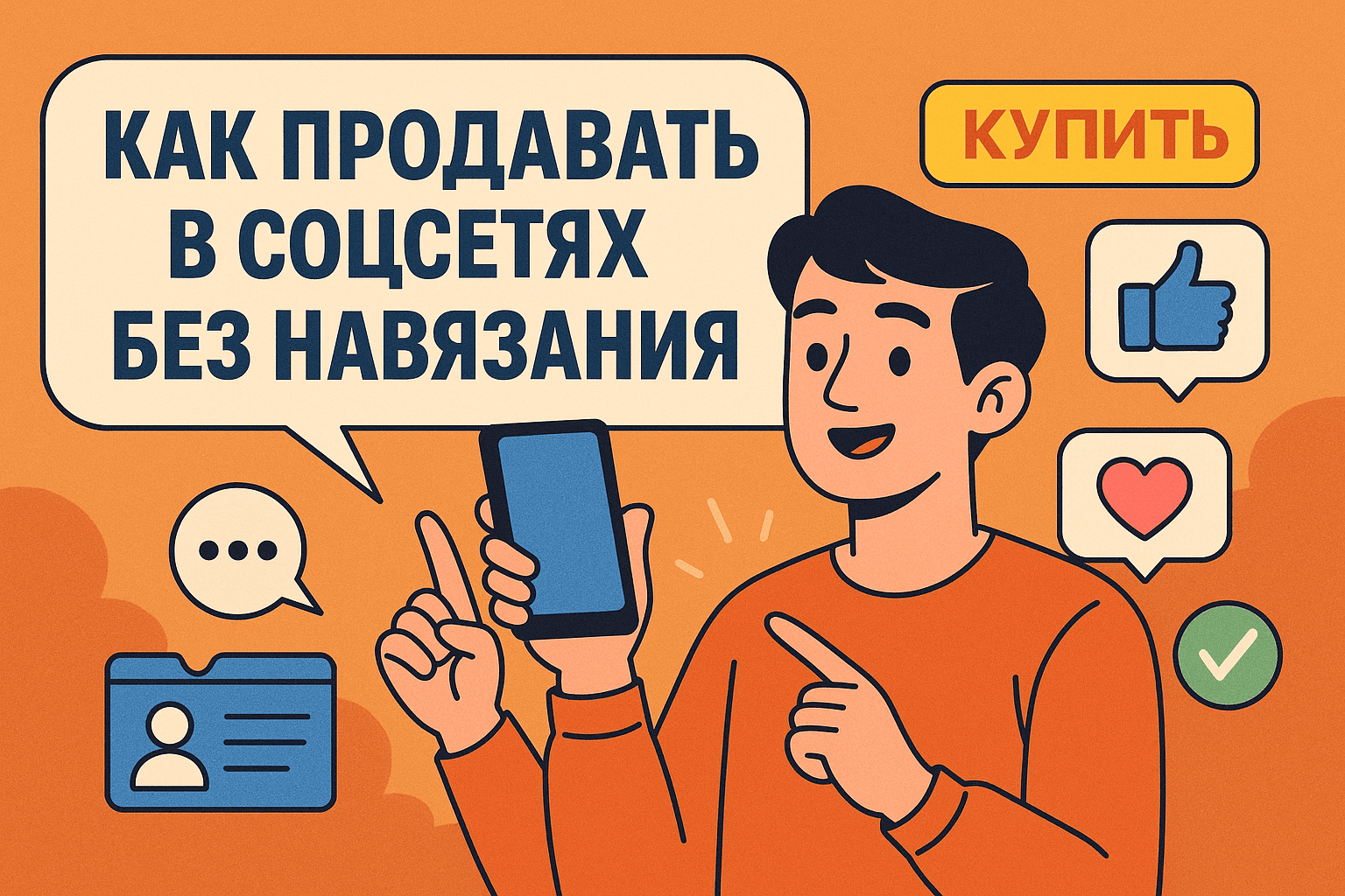 Тонкая игра: как продавать в соцсетях, не навязываясь и не теряя клиентов