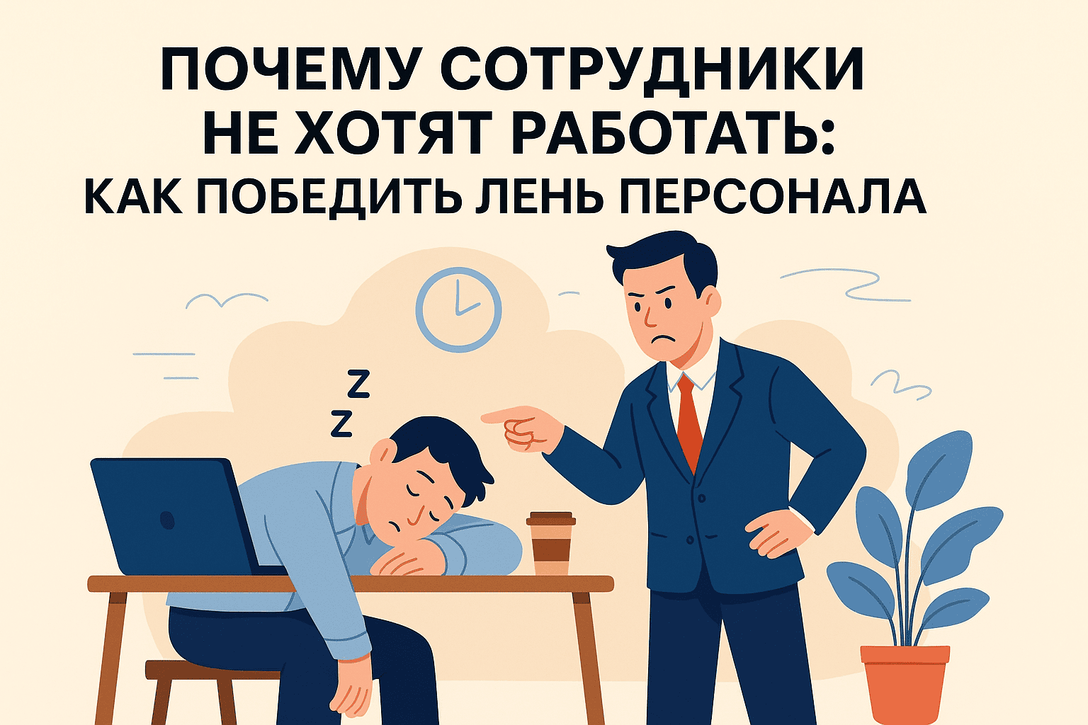 Почему сотрудники не хотят работать: как победить лень персонала