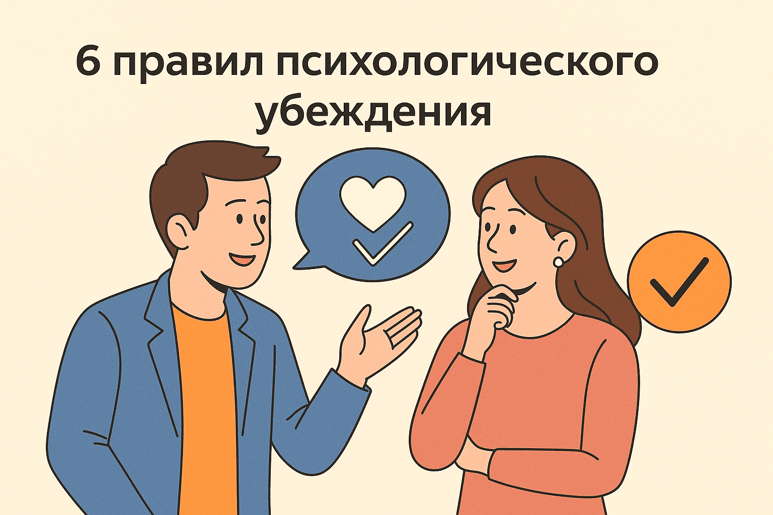 Психологическое убеждение: 6 шагов, которые действительно работают