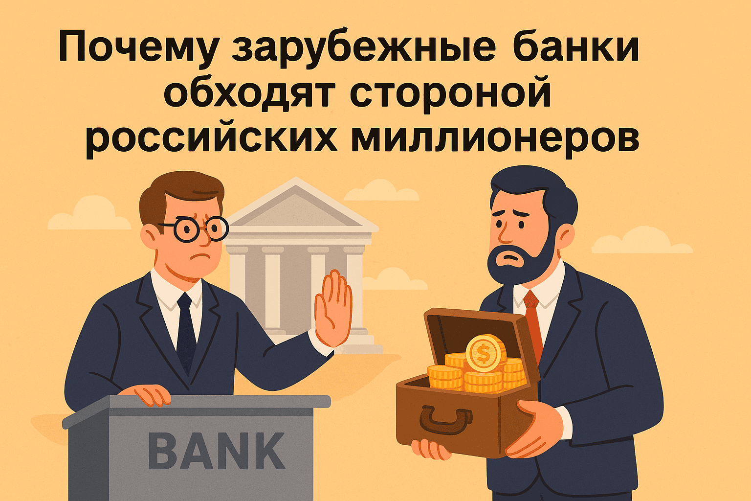 Почему зарубежные банки обходят стороной российских миллионеров