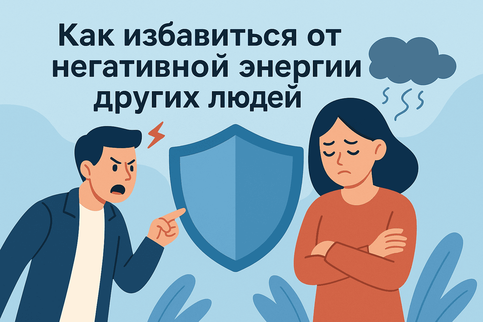 Как защититься от чужого негатива и сохранить свою энергию