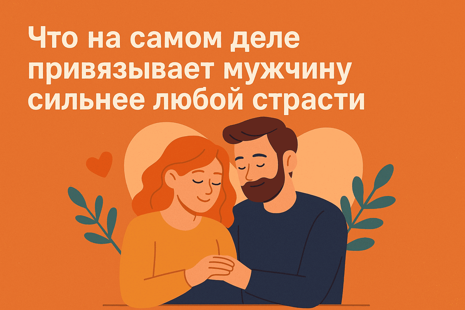 Что на самом деле привязывает мужчину сильнее любой страсти