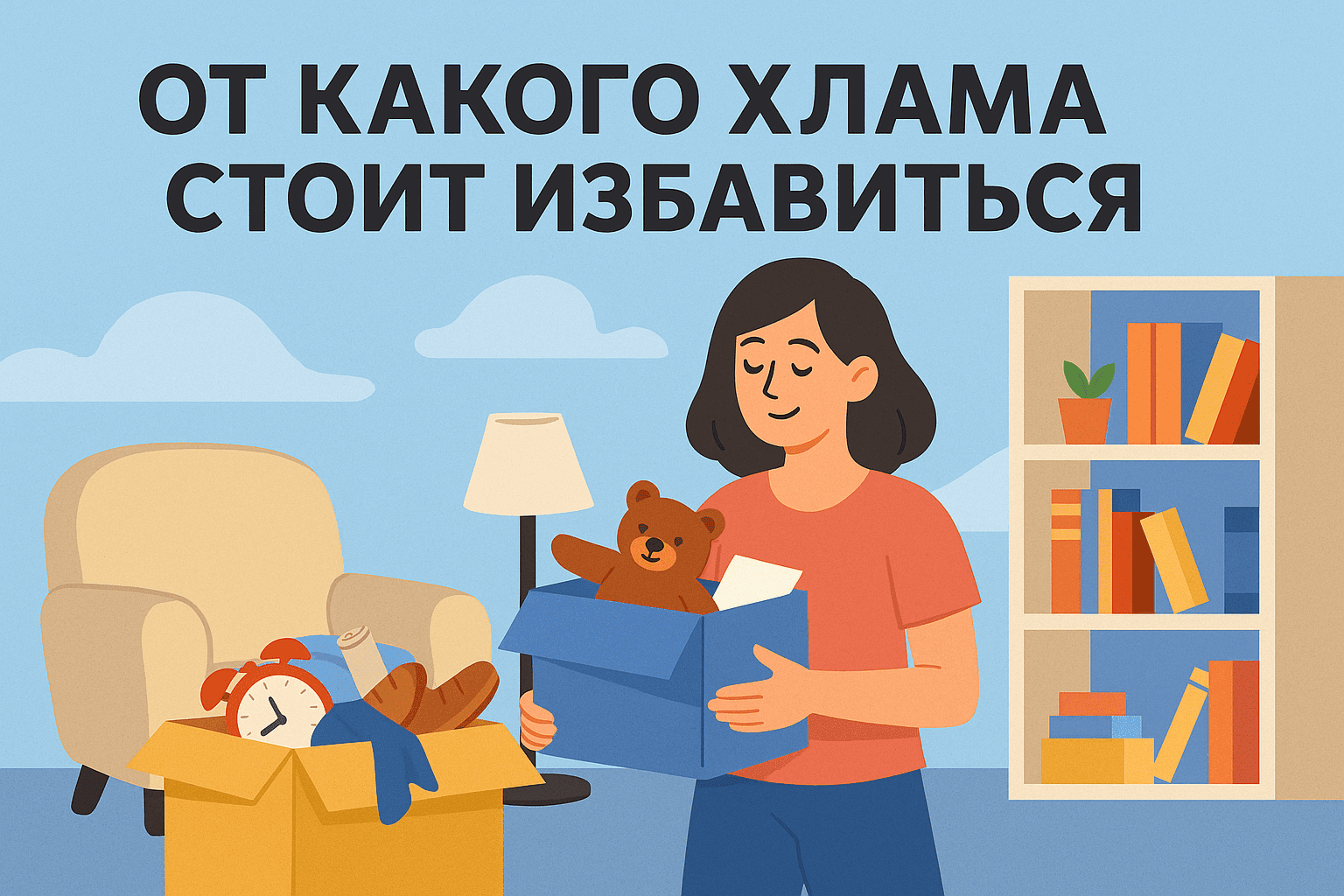 Освобождая пространство: от какого хлама стоит избавиться прямо сейчас