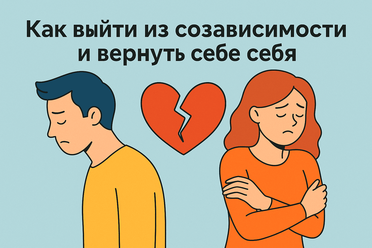 Как выйти из созависимости и вернуть себе себя