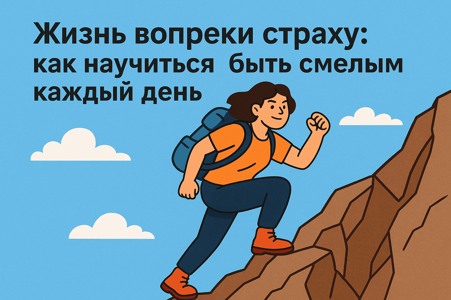 Жизнь вопреки страху: как научиться быть смелым каждый день