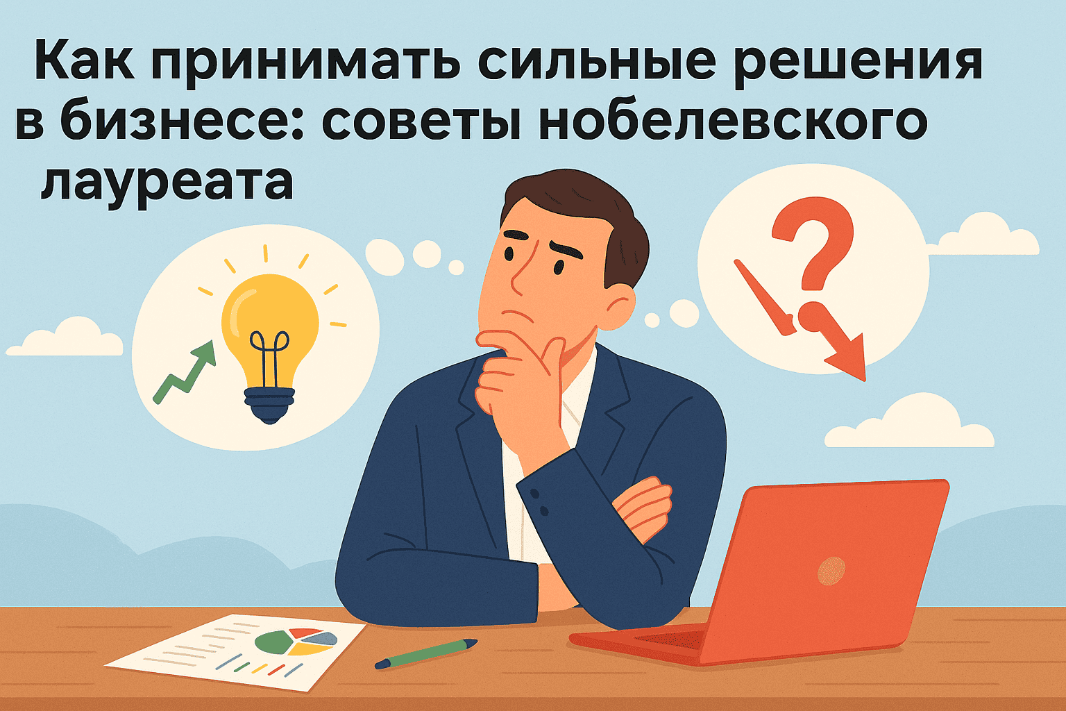 Как принимать сильные решения в бизнесе: советы нобелевского лауреата