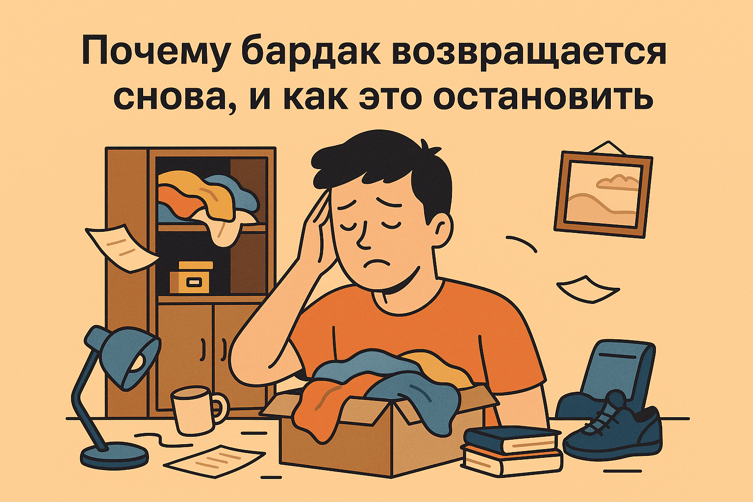 Почему бардак возвращается снова и снова — и как это остановить