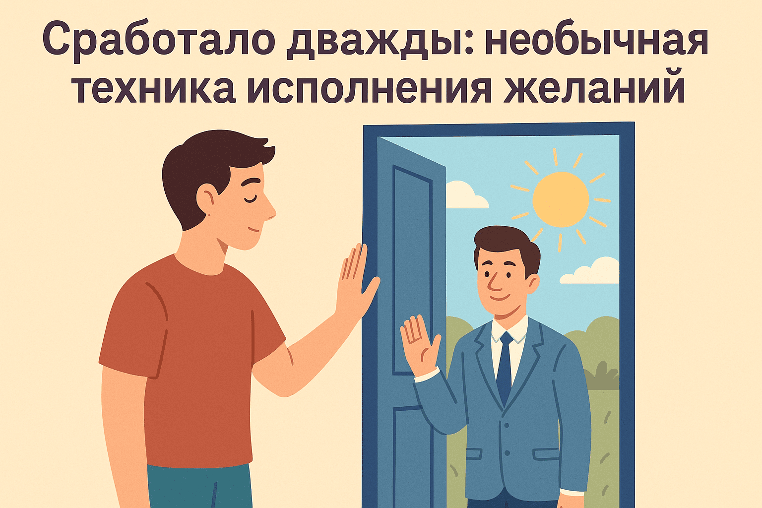 Сработало дважды: необычная техника исполнения желаний от читателя