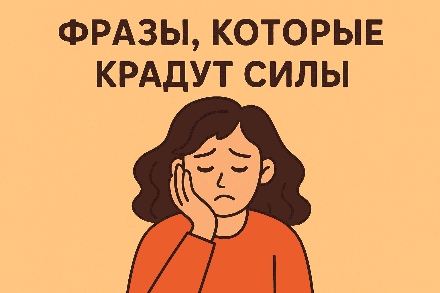 Фразы, которые крадут силы: что перестать говорить себе прямо сейчас