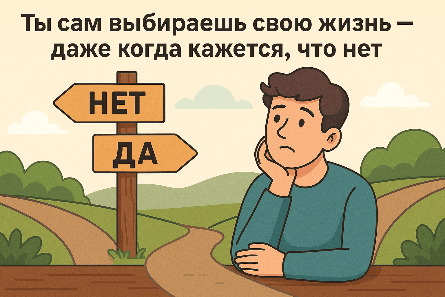 Ты сам выбираешь свою жизнь — даже когда кажется, что нет