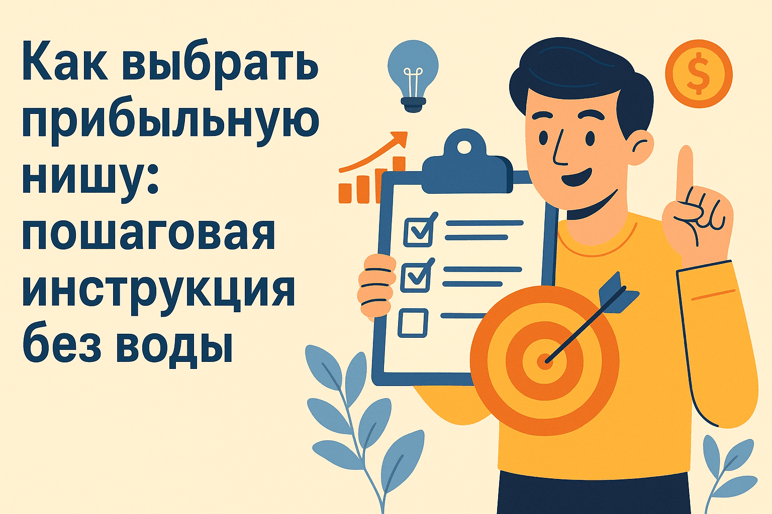 Как выбрать прибыльную нишу: пошаговая инструкция без воды