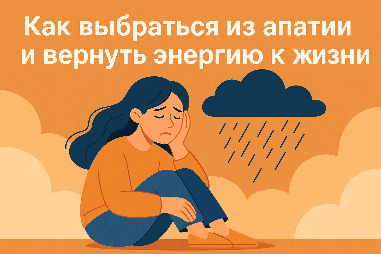 Как выбраться из апатии и вернуть энергию к жизни