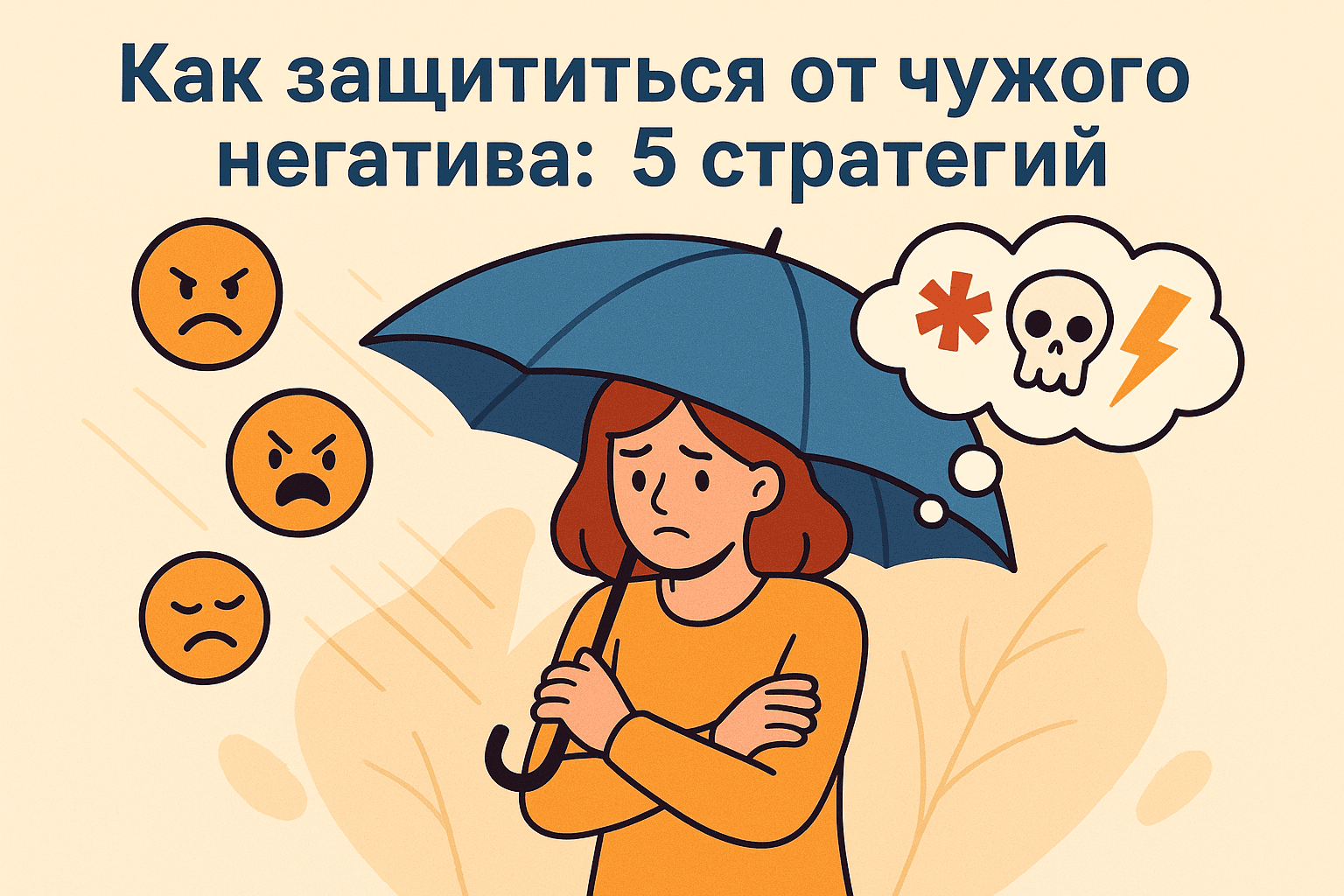 Как защититься от чужого негатива: 5 стратегий, которые работают