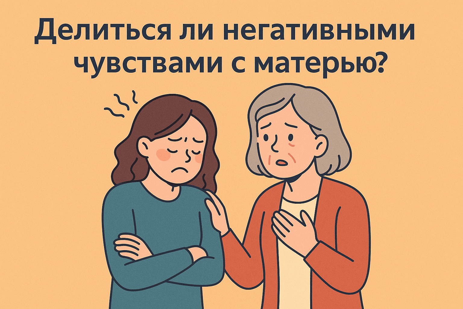 Обида и гнев на мать: говорить или молчать?