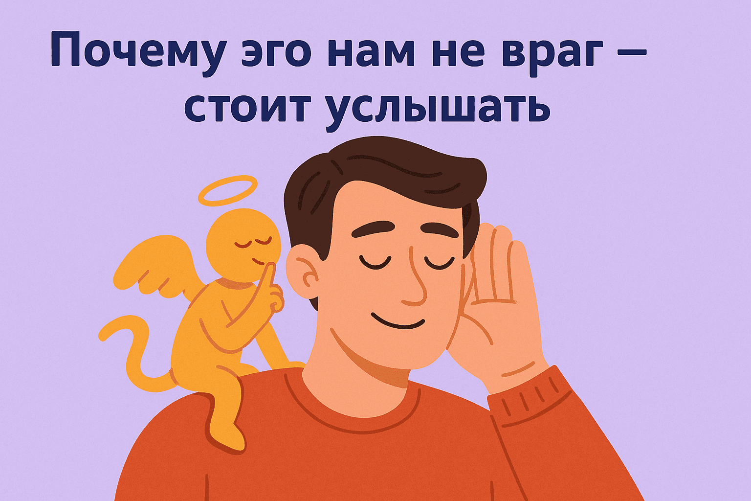 Эго — не враг: как перестать с ним бороться и начать слышать