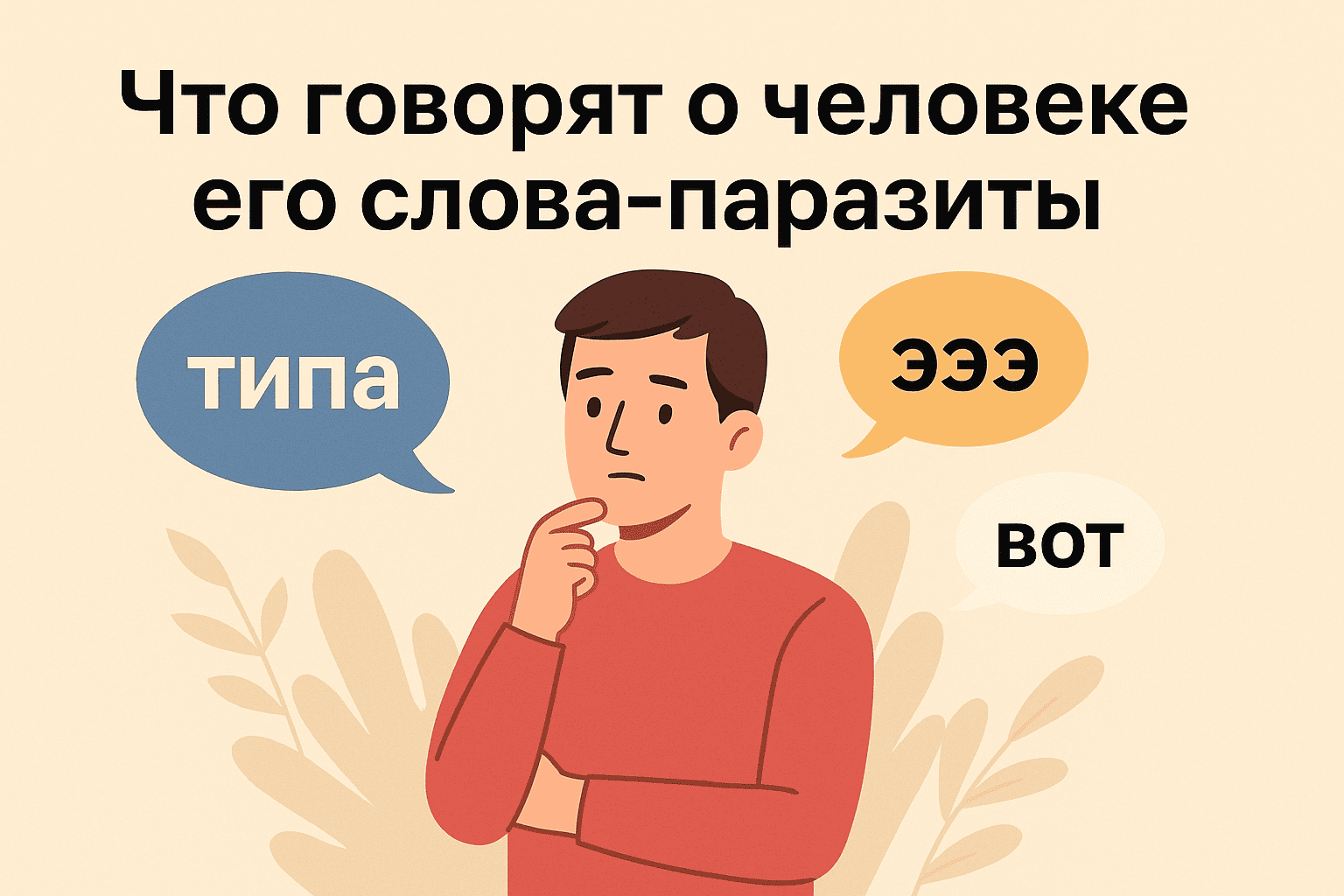Слова-паразиты: что они говорят о вас и как от них избавиться