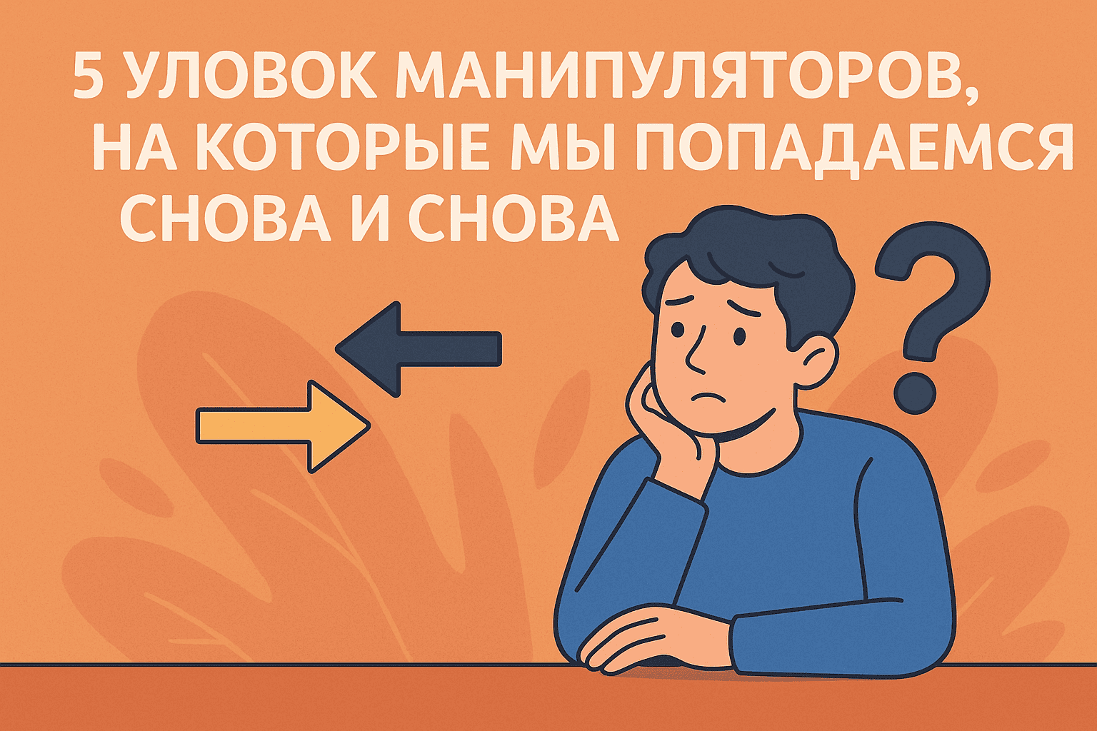 5 уловок манипуляторов, на которые мы попадаемся снова и снова