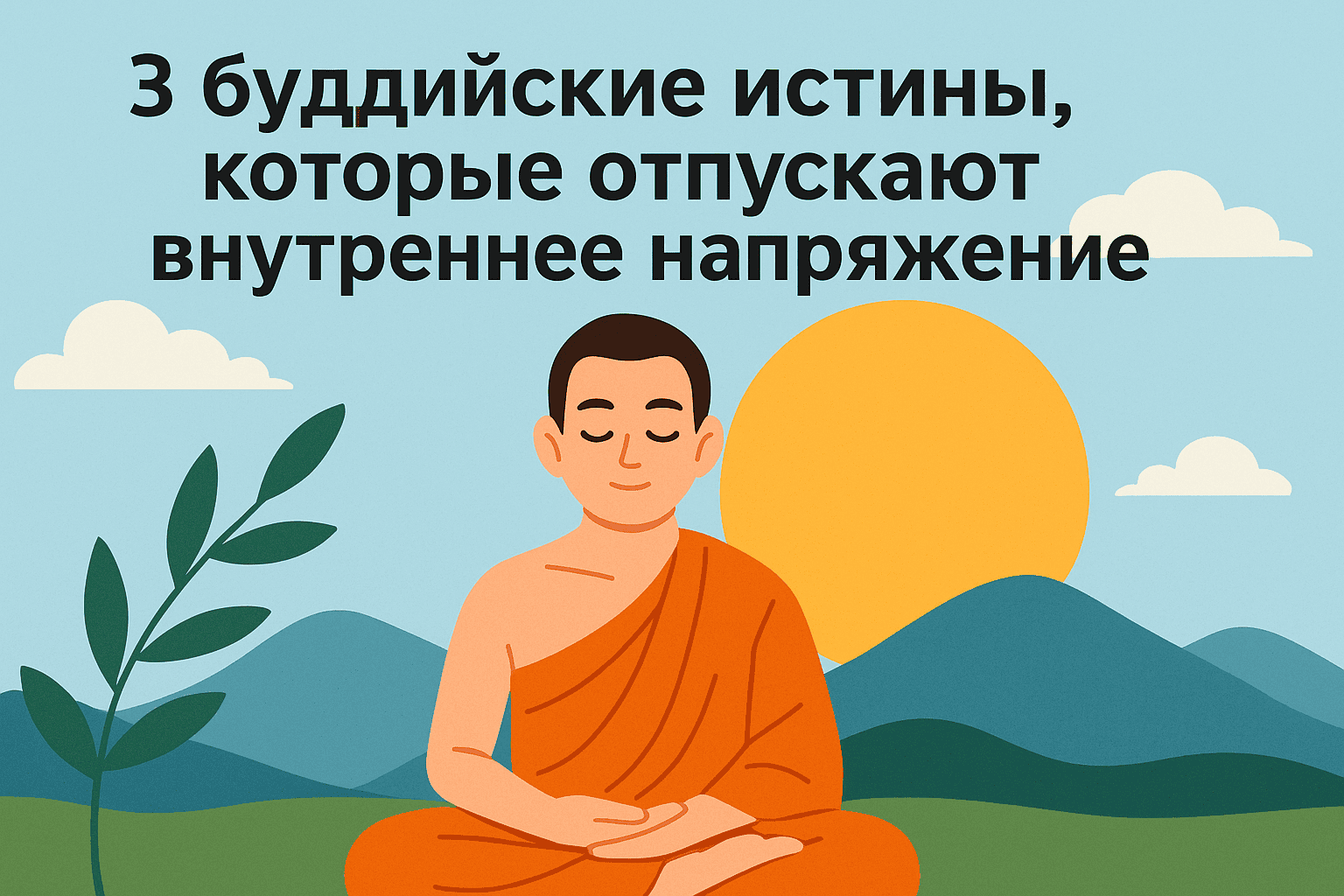 3 буддийские истины, которые отпускают внутреннее напряжение