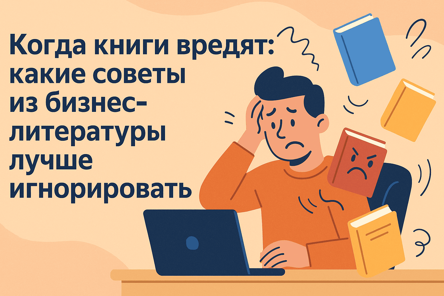 Когда книги вредят: какие советы из бизнес-литературы лучше игнорировать