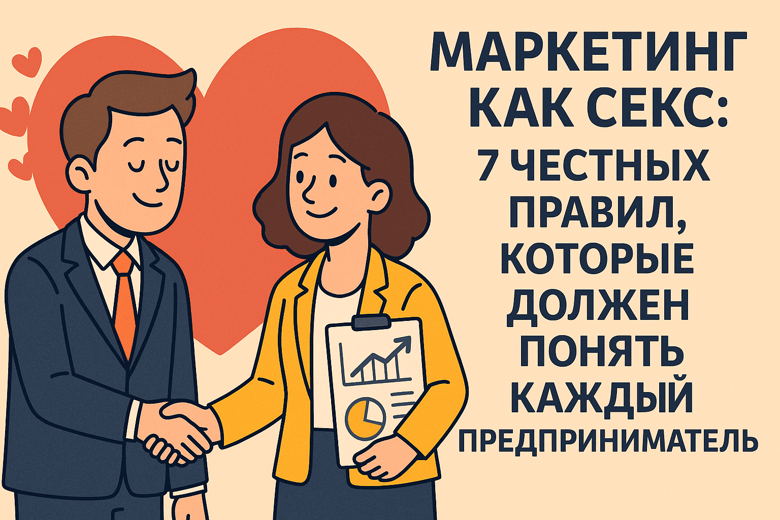 Маркетинг как секс: 7 честных правил, которые должен понять каждый предприниматель