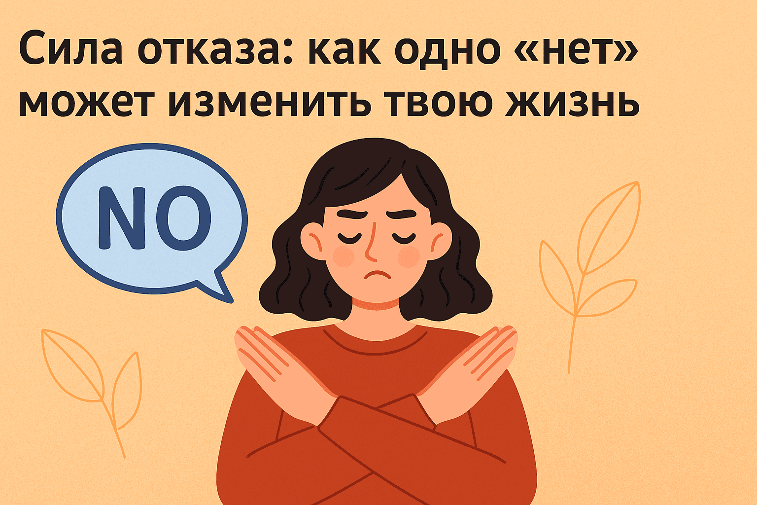 Сила отказа: как одно «нет» может изменить твою жизнь