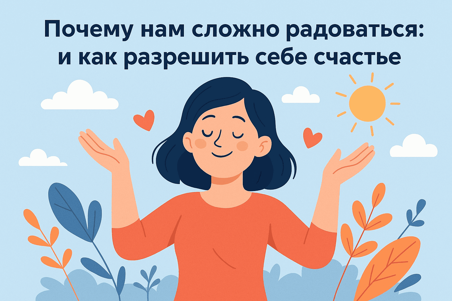 Почему нам сложно радоваться: и как разрешить себе счастье