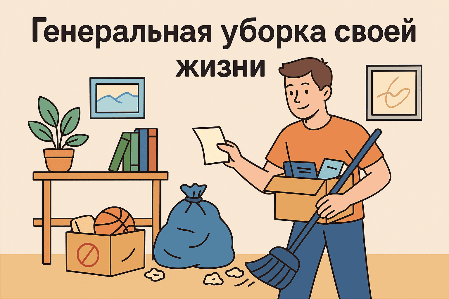 Радикальное обновление: как сделать генеральную уборку своей жизни