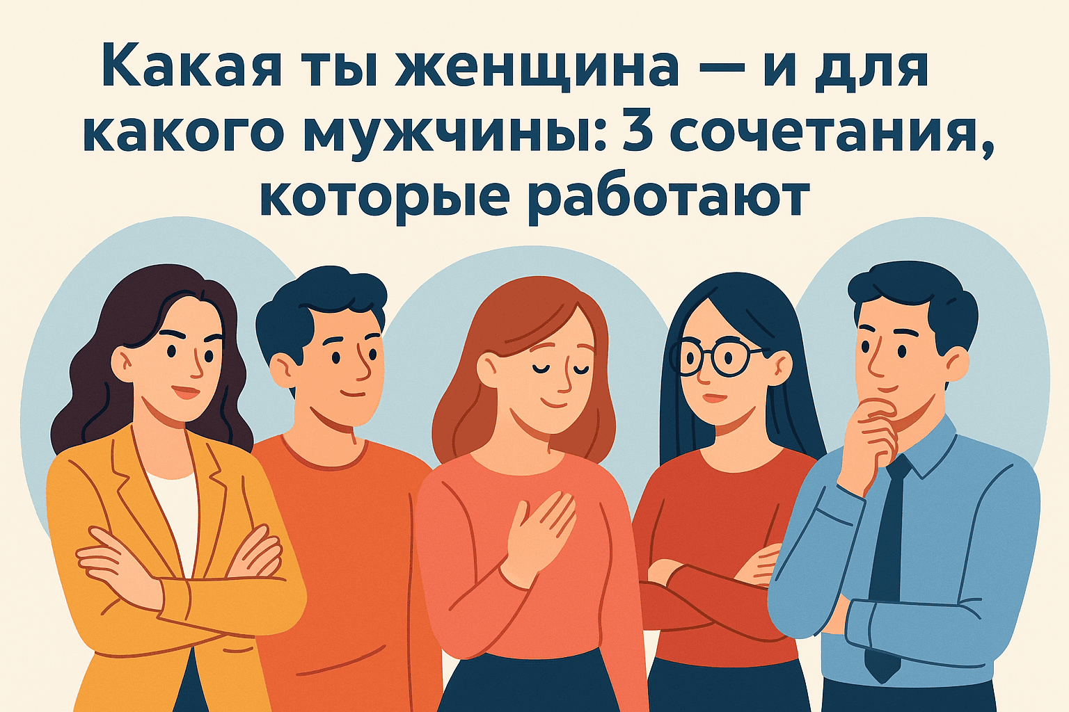 Какая ты женщина — и для какого мужчины: 3 сочетания, которые работают