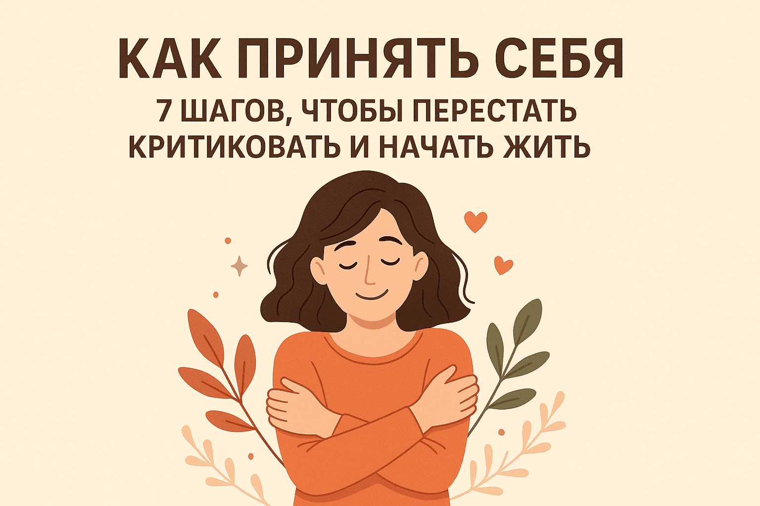 Как принять себя: 7 шагов, чтобы перестать критиковать и начать жить