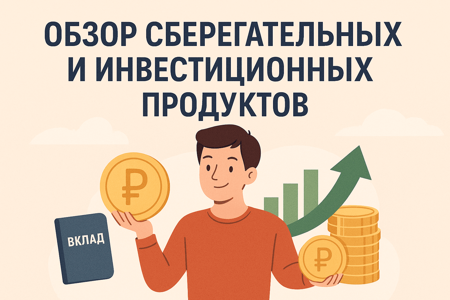 Во что вложиться: обзор сберегательных и инвестиционных продуктов для начинающих