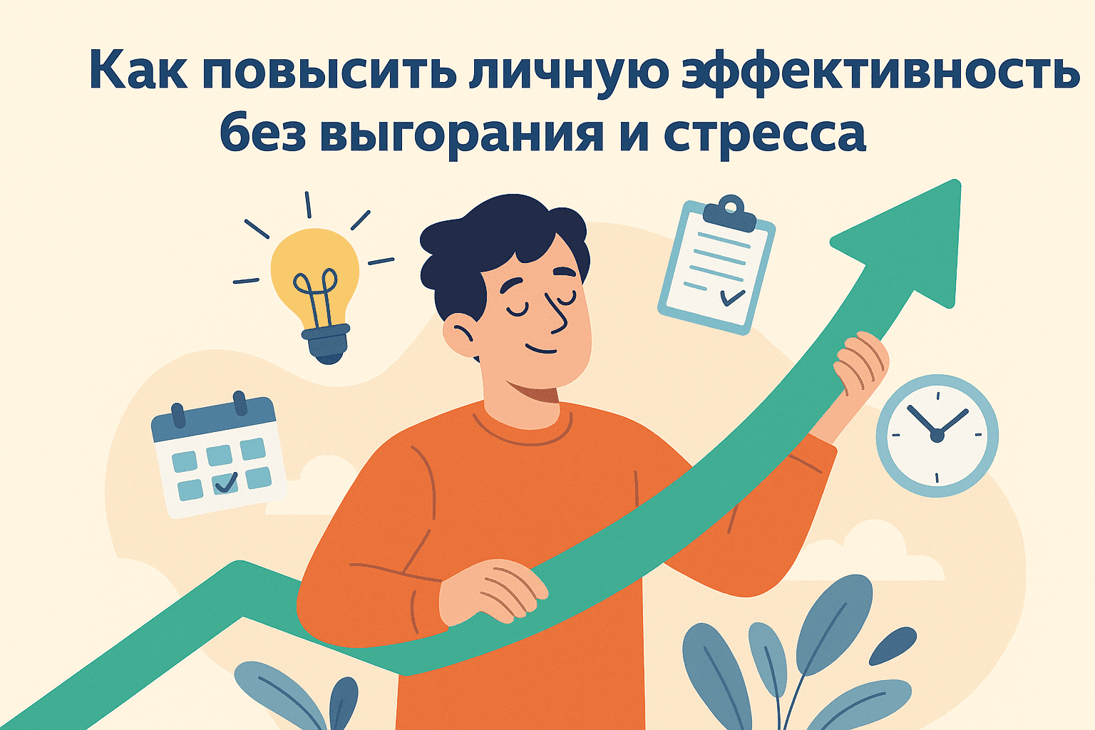 Как повысить личную эффективность без выгорания и стресса