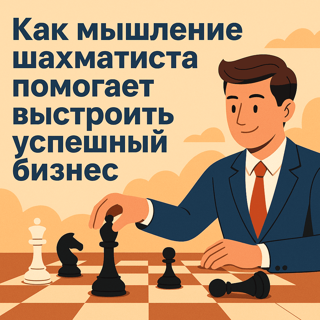 Как мышление шахматиста помогает выстроить успешный бизнес