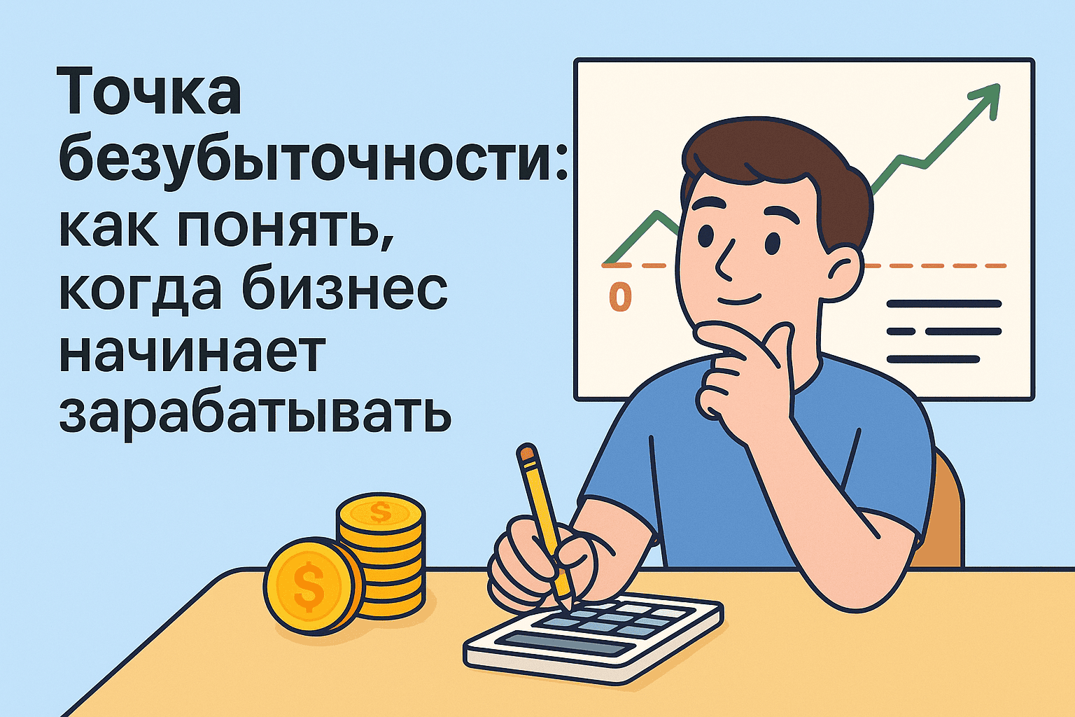 Точка безубыточности: как понять, когда бизнес начинает зарабатывать