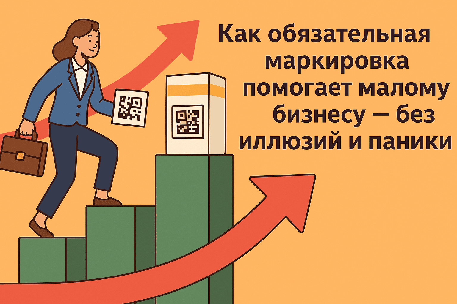 Как обязательная маркировка помогает малому бизнесу — без иллюзий и паники