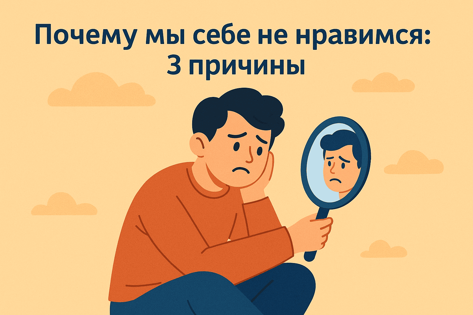 Почему мы себе не нравимся: 3 причины и как это изменить