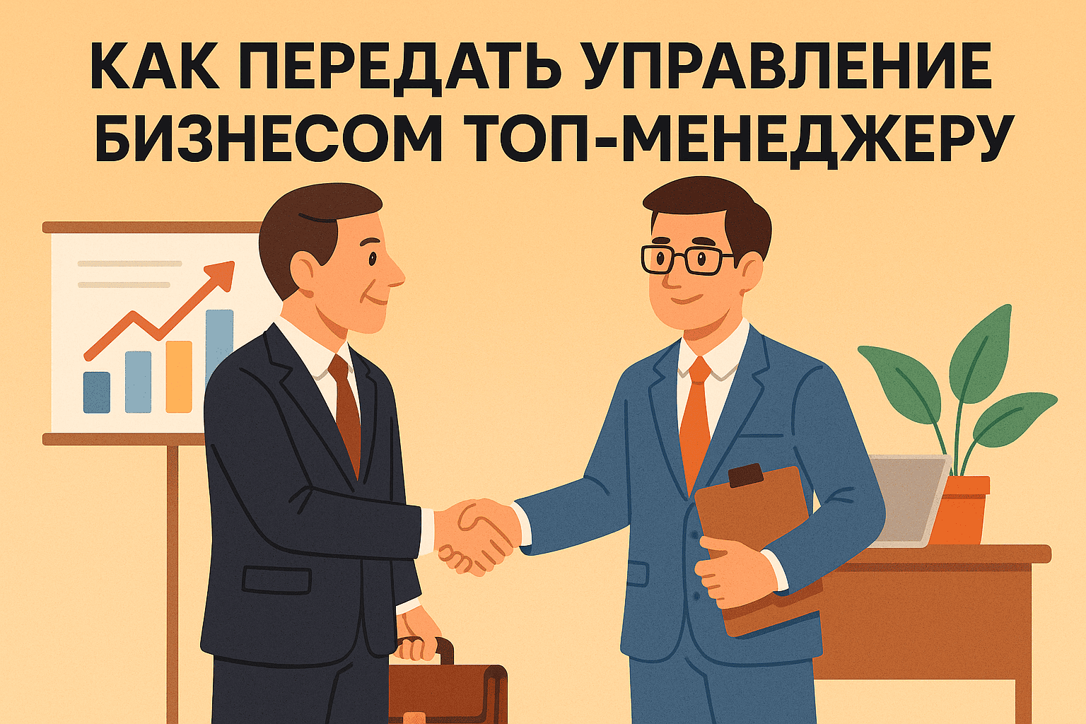 Как передать управление бизнесом топ-менеджеру и не потерять контроль