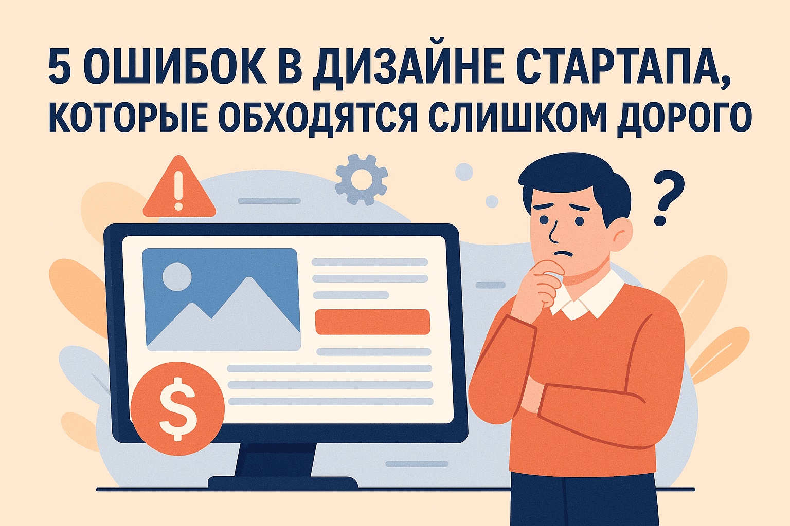 5 ошибок в дизайне стартапа, которые обходятся слишком дорого