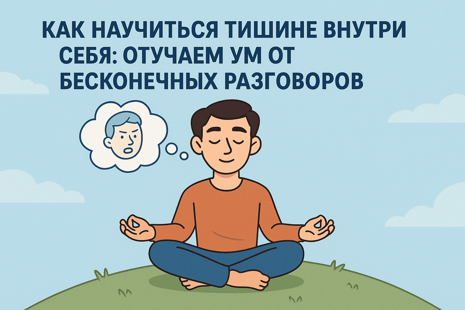 Как научиться тишине внутри себя: отучаем ум от бесконечных разговоров
