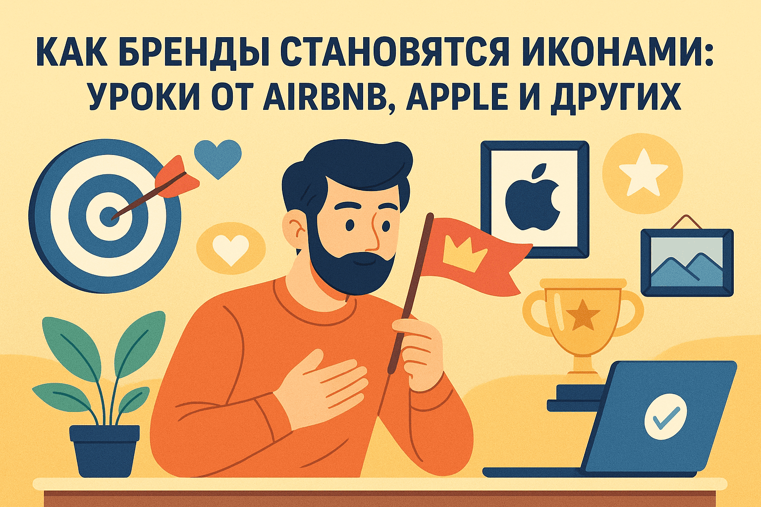 Как бренды становятся иконами: уроки от Airbnb, Apple и других