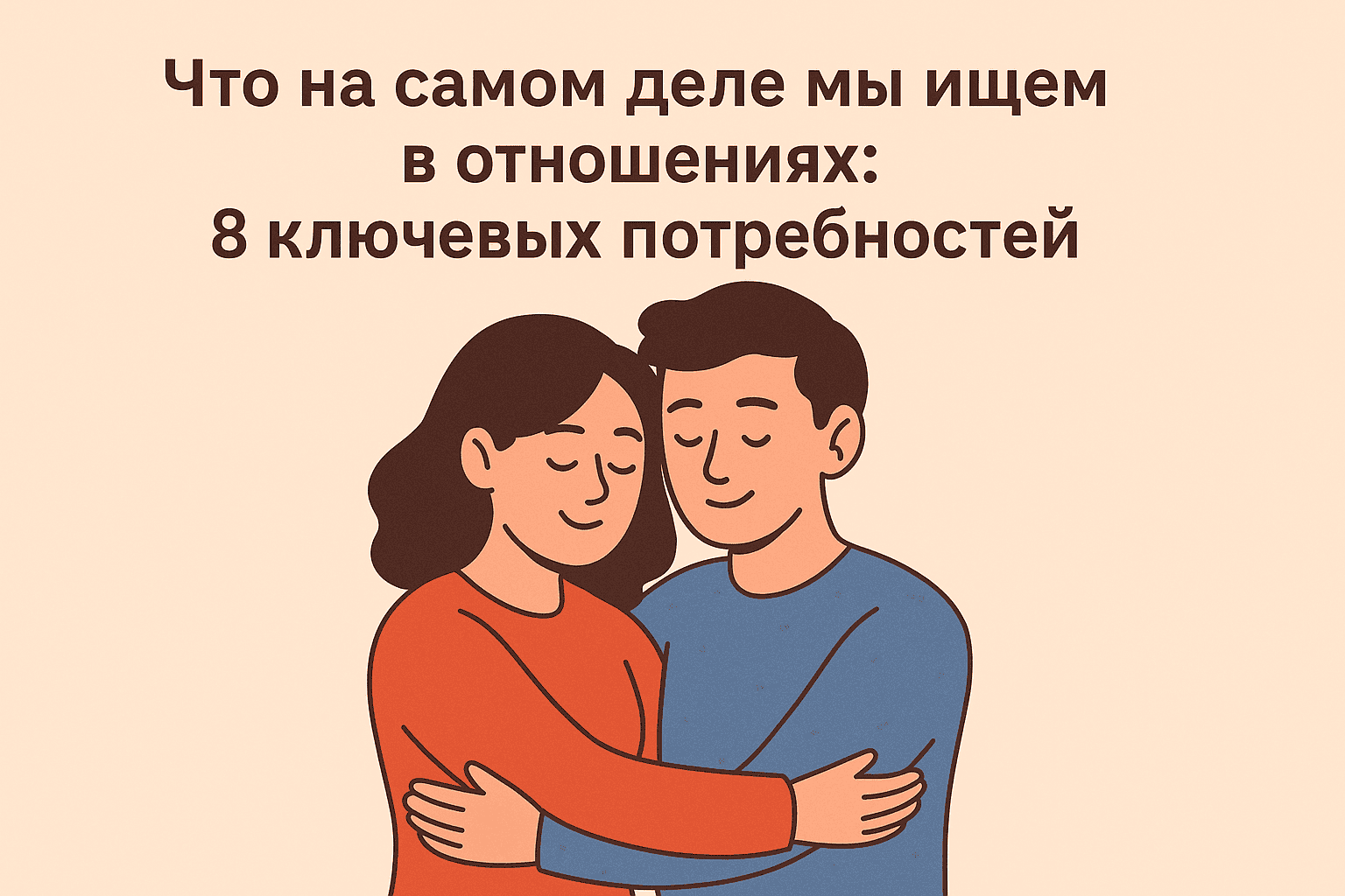 Что на самом деле мы ищем в отношениях: 8 ключевых потребностей