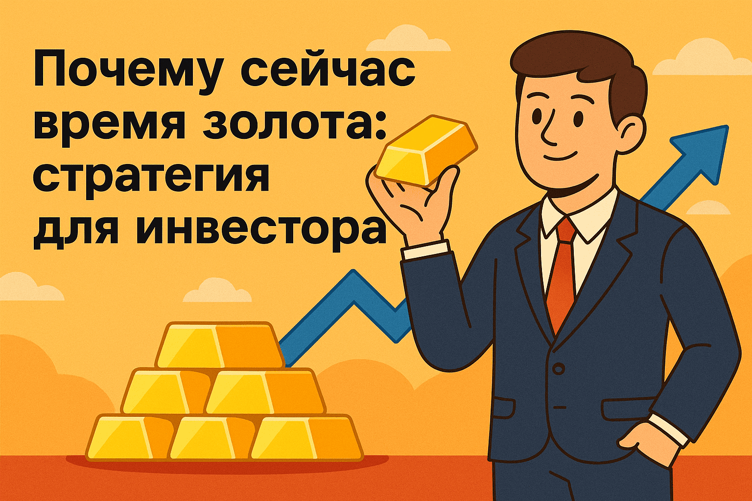 Почему сейчас время золота: стратегия для инвестора
