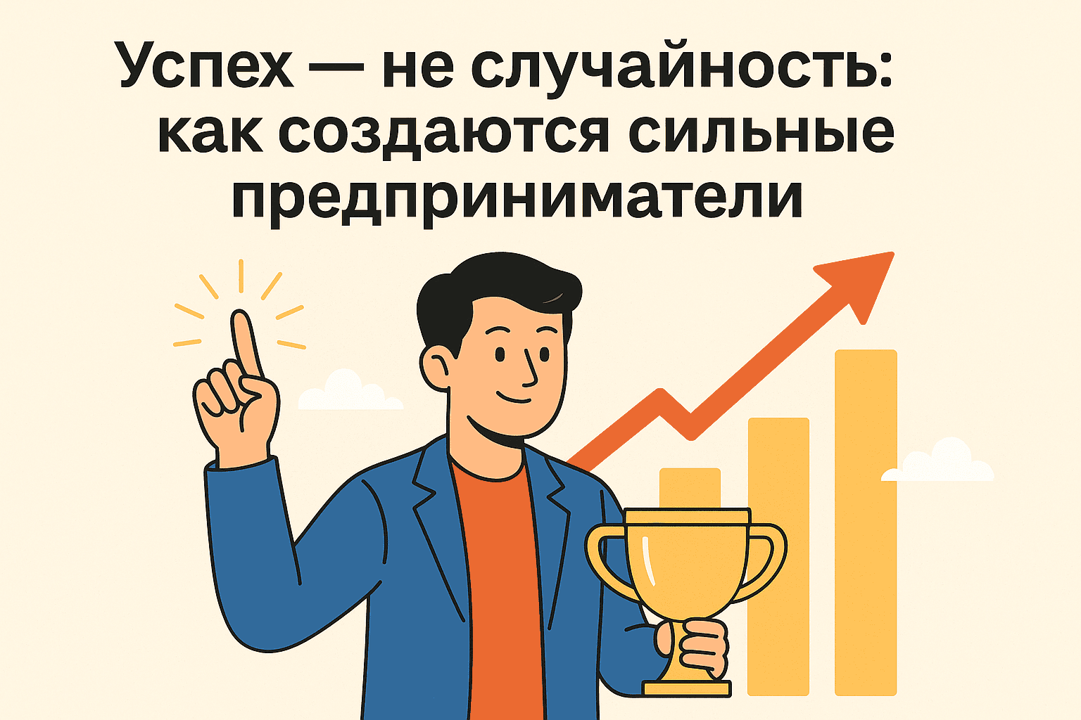 Успех — не случайность: как создаются сильные предприниматели