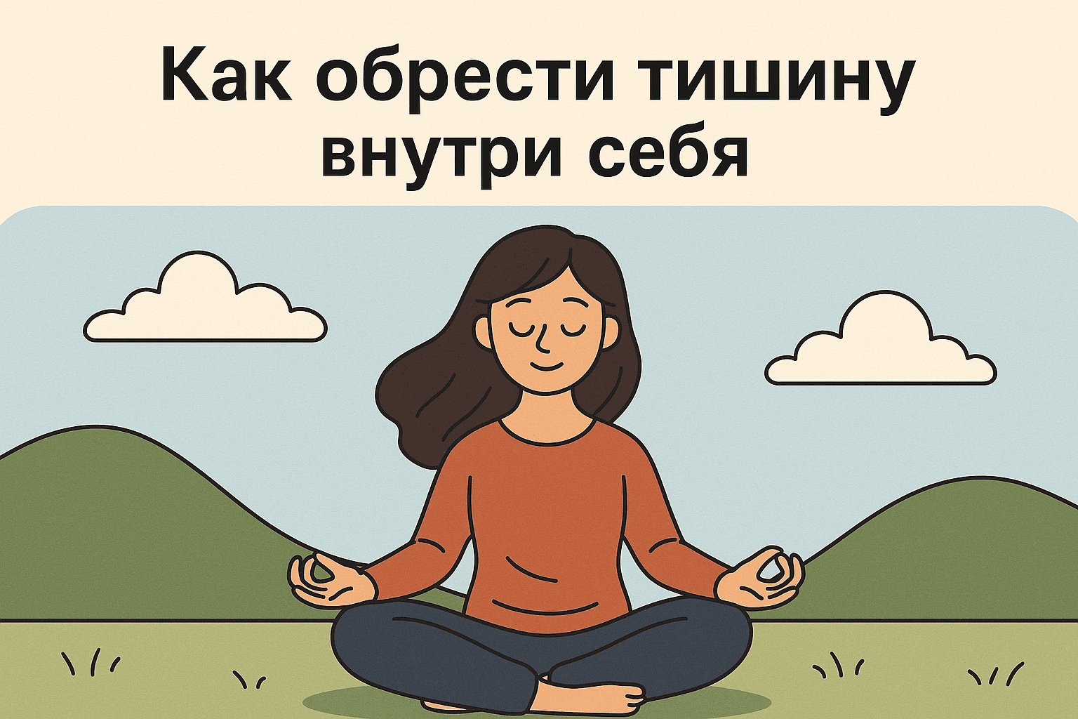 Внутренний покой: как успокоить ум и вернуть тишину внутри