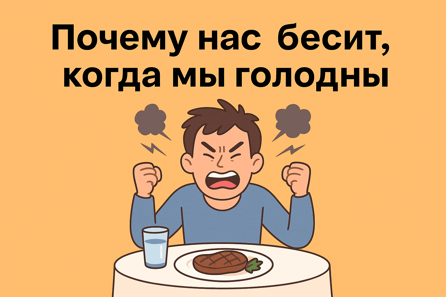 Почему нас бесит, когда мы голодны: как справиться с эмоциональным голодом