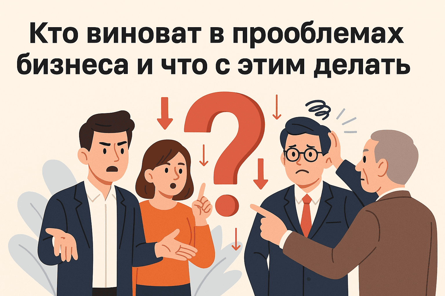 Бизнес под давлением: кто виноват в проблемах и как выйти из тупика