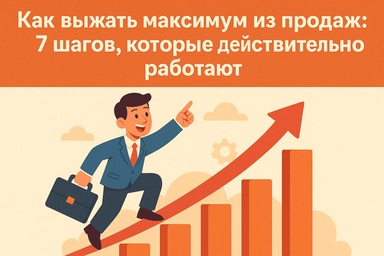Как выжать максимум из продаж: 7 шагов, которые действительно работают